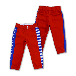 Venta al por mayor pantalones de béisbol de fábrica de alta calidad personalizada deportes unisex OEM equipo juvenil desgaste pantalón de béisbol - Product Image 3