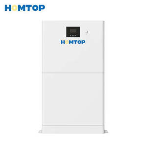 Batterie murale empilable pour stockage d'énergie domestique 5-10 kW, 51,2 V 100 Ah avec contrôle BMS et communication CAN Hthes-gmaio1-1000 - Product Image 1
