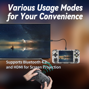 ใหม่ handehld คอนโซลเกม PSP H700 3300mAh กล่องเกมรองรับตัวควบคุมไร้สายทีวีออก anbernic RG35XX <span class=keywords><strong>H</strong></span> - Product Image 5