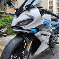 Pour CFMOTO 250SR 300SR 250 SR MY22 pour CF MOTO 300 SR Accessoires Moto Carénage Avant Aileron Aérodynamique Cache Aile Protection