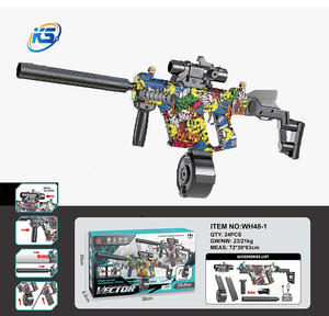 Fábrica al por mayor Mini <span class=keywords><strong>Vector</strong></span> pistola de alta velocidad Manual automático colorido Gel Blaster pistola agua <span class=keywords><strong>bola</strong></span> pistola juguete para niños - Product Image 2