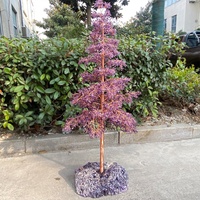 1.2M cristaux naturels pierres de guérison cristaux d'énergie arbres d'argent arbre de cristal chanceux pour décor de noël et cadeau