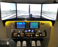 Simulateur de vol Cessna 172 |   Simulateur professionnel à six degrés de liberté 172