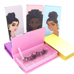 5d mink 25mm natural reusable eyelashes 3d lashes wholesale vendor false eyelashes with package box
