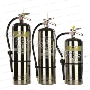 Estintore a Schiuma in Acciaio Inox SUS304 Certificato CE PRI-SAFETY, Cilindro Portatile con Ruote Multi-Agenzia, Capacità 1L-12L - Product Image 3