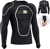 Benken Protection de sécurité pour le snowboard en plein air, coussin EVA, vêtements de ski, collants de sport, armure, équipement de protection pour le ski pour hommes