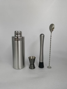2 Pièces Accessoires de <span class=keywords><strong>Bar</strong></span> pour Cocktails : Fourchette, Cuillère, Muddler en Acier Inoxydable, Outils à Glace Écologiques et Modernes pour <span class=keywords><strong>Bar</strong></span> à Domicile - Product Image 3