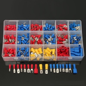 Caja de 330 Piezas, 18 en 1, Terminales Aislados, Conectores de Horquilla, Anillo, Tipo U, Tubo, Kit Surtido de Conectores de Cable - Product Image 3