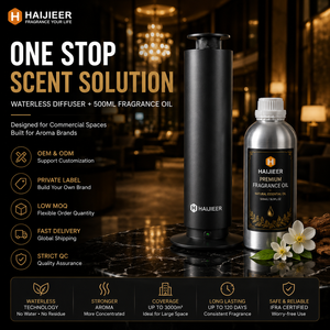 Wireless Cylinder Aroma Scent Device Waterless Nebulizing <strong>Diffuser</strong> Pure Essential Oil Fragrance for Hotel Home Office - Product Image 1