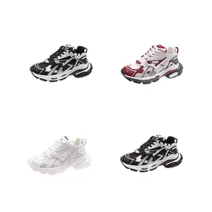 Les nouvelles sept générations de chaussures de printemps de <span class=keywords><strong>Paris</strong></span>, chaussures estivales haut de gamme, respirantes en maille, baskets rétro décontractées - Product Image 6