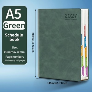 Agenda 2027, Diario, Calendario en Inglés, Cuaderno, Planificador Diario, Eficiencia, Regalo, Venta al por Mayor, Impresión de Logotipo, Minimalista, Sin Encuadernación - Product Image 6