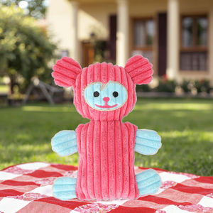 Üretici yedi gün üretmek örnek yıkılmaz maymunlar çeşitli şekiller çevre dostu diş temizleme peluş gıcırtılı çiğnemek köpek - Product Image 1