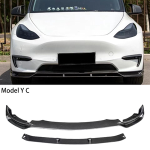 ลิ้นหน้าคาร์บอนไฟเบอร์ทรง C สำหรับรถยนต์รุ่น Y ปี 2018-2024 - Product Image 1