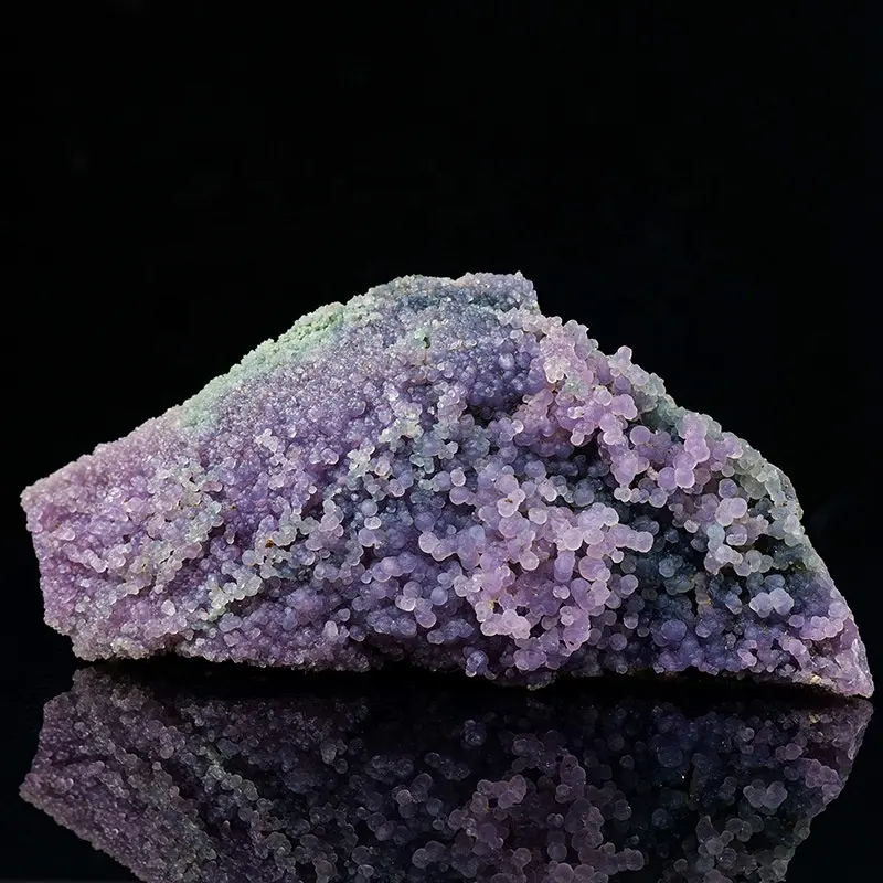Wholesale irregular natural rough purple grape agate mineral specimen stone for healing reiki