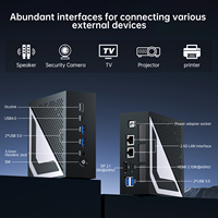 Mini PC Barebone d'usine Intel Ultra 9 285H AI NPU Oculink USB4 WiFi6E BT5.3 Double LAN 2.5G DP Mini Ordinateur de Jeu OEM ODM