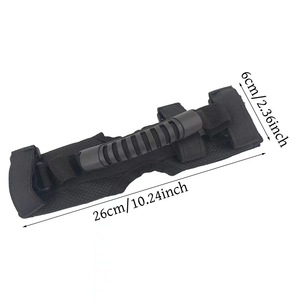 Folding Bicycle Handlebars With Universal Scooter Carrying Strap Black Nylon For Electric Scooters - Product Image 5