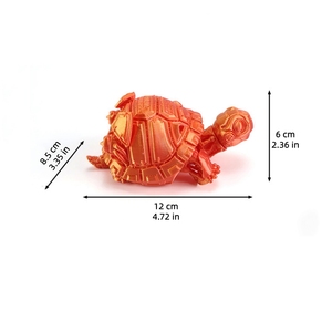 Juguete de Tortuga Articulada Impresa en 3D, Cabeza y Cola Móviles, Modelo de Animal para Niños y Decoración de Escritorio - Product Image 5