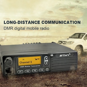 10km DMR Trunking kỹ thuật số vô tuyến di động công suất cao 50 Wát etmy ET-M80D UHF VHF cơ sở phát thanh tầm xa Xe Walkie Talkie - Product Image 3