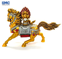 SMC Elegante Langlebige Handgefertigte Maßgeschneiderte Künstlerische Harz-Skulptur Chinesisches Pferd 3D Unregelmäßige Form Personalisiertes Sammlerstück Geschenk