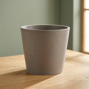 Modern <b>Large</b> Ceramic Look Ceramic <b>Flower</b> <b>Pot</b> Round Planter with Drainage Hole for Indoor Outdoor Home Garden - Product Image 2