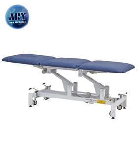 <span class=keywords><strong>Table</strong></span> d'examen d'échocardiogramme de lit de traitement d'hôpital de canapé de massage de civière <span class=keywords><strong>électrique</strong></span> complète d'échographie de choc pour l'<span class=keywords><strong>ostéopathie</strong></span> - Product Image 5