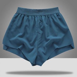 Shorts de sport décontractés pour hommes, taille mi-haute élastique, amples, vierges pour sublimation, séchage rapide, respirants, confortables, 100 % polyester - Product Image 3