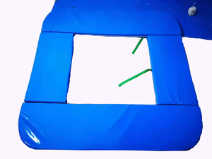Tùy chỉnh PVC Pad lớn Trampoline mềm bảo vệ pad nhảy Giường Mùa Xuân bảo vệ cho ngoài trời Trampoline công viên - Product Image 4