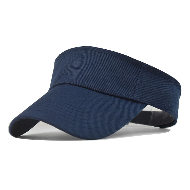 Topless hat navy blue