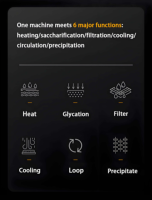 Système de brassage Wifi tout-en-un 35L 65L Machine de fabrication de bière de haute qualité Équipement de brasserie artisanale Machine à bière