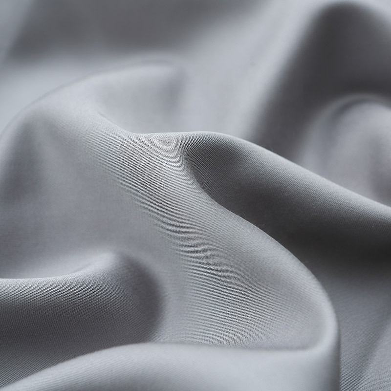 High Quality Custom Bamboo Fabric Cooling Silky Smooth Eco-Friendly Organic Sateen Muslin for Girls Knitted Anti-Odor