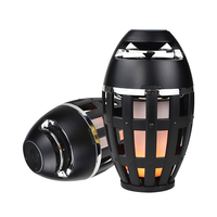Altoparlante esterno portatile impermeabile 5.0 senza fili portatile di Design caldo altoparlante a LED per atmosfera di fiamma altoparlante USB per bassi potenziato Stereo