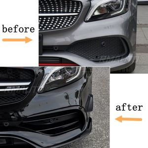 กระจังหน้ากันชนรถสีดำมันวาวฝาครอบไฟตัดหมอกสำหรับ Mercedes-Benz CLS-Class CLS260 C218 300 AMG 2015 2016 2017แต่งรถ - Product Image 6