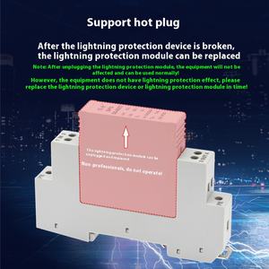 Top 5V Hot Plug 485 Analoge Controle Signaal Bliksembeveiliging DS-05/2T Overspanningsbeveiliging Batterij Testers Top Overspanningsbeveiliging - Product Image 3