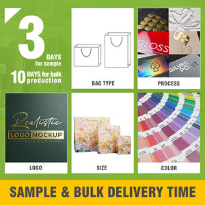 ถุงกระดาษพิมพ์ลายตามสั่ง พร้อมโลโก้ มีสีดำ ขาว และน้ำตาลธรรมชาติ - Product Image 4