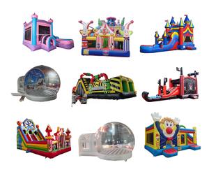Usine pas cher <span class=keywords><strong>prix</strong></span> 13ft adulte nouvelles grandes maisons de rebond gonflables Combo videur vente en gros château commercial pour les enfants - Product Image 4