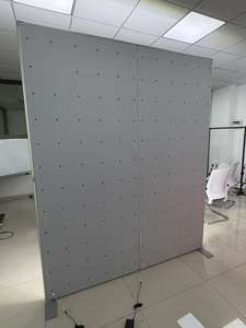 Caja de Luz Redonda Plateada con Marco SEG de 100 cm para Directorios de Centros Comerciales - Product Image 2