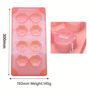 Molde de Silicona Antiadherente con Forma de Animal para Hornear Pasteles, Helados, Dulces, Chocolates, Mousse, Gelatina y Galletas - Product Image 5