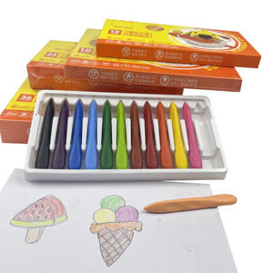 Crayons de cire lavables de haute qualité pour enfants, personnalisés, pour une posture de maintien correcte sans salir les mains - Product Image 1