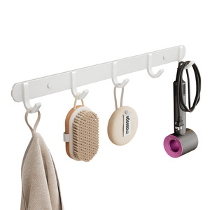 Ganchos de pared Shu Zheng, 3 ganchos, capacidad de carga de 10-15kg, fácil instalación, para colgar toallas y abrigos en el baño, estilo moderno - Product Image 5