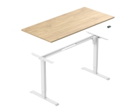 Cadre de bureau électrique à hauteur réglable avec moteur unique pour un appareil ménager ergonomique