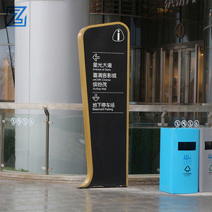 Totem Segnaletico Autoportante per Supermercati e Centri Commerciali, Insegna Direzionale con Messaggi Guida - Product Image 4