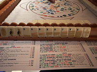Ensemble de Mahjong en Acrylique NMJL 2026 Gravé en Profondeur et Imprimé UV avec 156 Tuiles – Durable et Écologique pour 4 Joueurs – Idéal pour la Maison et les Cadeaux