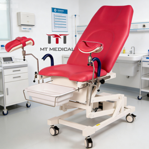 เตียงตรวจภายในไฟฟ้าทางนรีเวชวิทยา ยี่ห้อ Hochey สำหรับคลินิกและโรงพยาบาล - Product Image 6