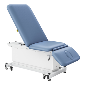 Letto Ospedaliero Elettrico Regolabile Multifunzione Serie Mt Athena Cabell e Tavolo da Trattamento per Sale di Esame Medico - Product Image 6