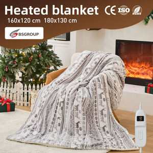 <span class=keywords><strong>Couverture</strong></span> <span class=keywords><strong>Chauffante</strong></span> Électrique à Motifs de Noël, Vente en Gros Fabricant, Lavable, 9 Niveaux de Chauffage, Chauffage Rapide Hiver - Product Image 1