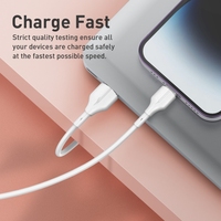 LDNIO LS841 Accesorios para Celulares, Cable Micro USB Tipo C, Cable de Datos de Carga Rápida para Teléfono, Cable USB C para Carga y Datos