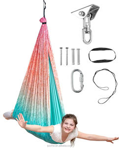 Offre Spéciale Polyester / Nylon Thérapie et sensoriel 360 <span class=keywords><strong>Hamac</strong></span> pivotant pour enfants Guérison Relaxant Câlin Intérieur et Extérieur - Product Image 2