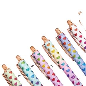 Bolígrafos Personalizados con Purpurina Brillante para Mujer, Recargas de Tinta Negra, Lindos Regalos para Diario y Oficina para Chicas - Product Image 2