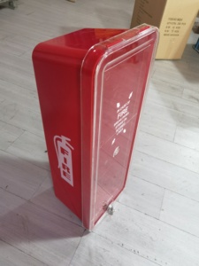 5lbs Mỹ loại nóng Bán Khô hóa chất bột bình chữa cháy Tủ ABS + PMMA với búa - Product Image 4