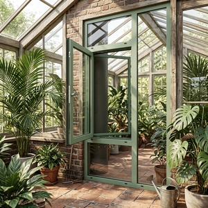 Ventana Abatible con Rotura de Puente Térmico, Aislamiento Térmico, Alta Hermeticidad, Doble Acristalamiento y Mosquitera, Apertura Interior - Product Image 3